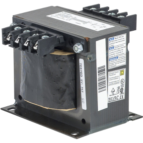 Schneider Electric Control Transformer; 350 VA; 208V Primary; 120V Secondary; Single-Phase; No Fusing